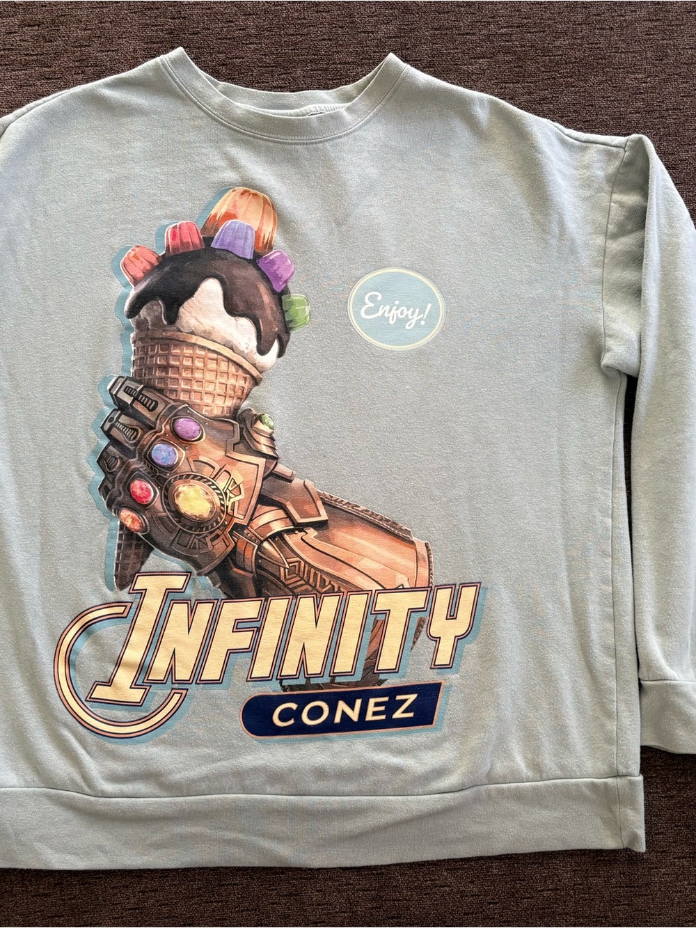 Thor Sweater Mens medium Love And Thunder Infinity Conez Marvel